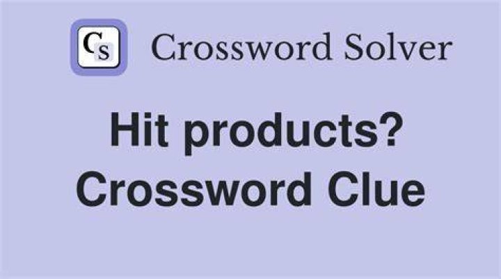 Cross products Crossword Clue