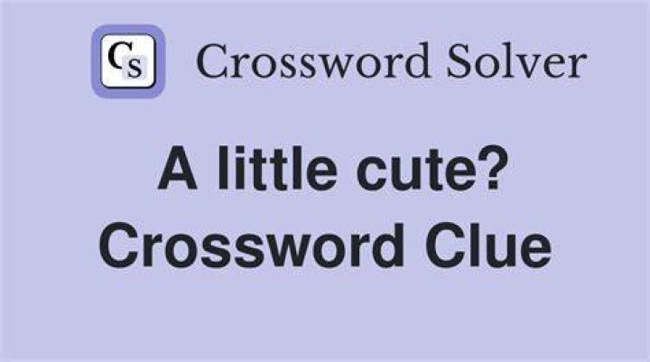 Cute little mishap Crossword Clue