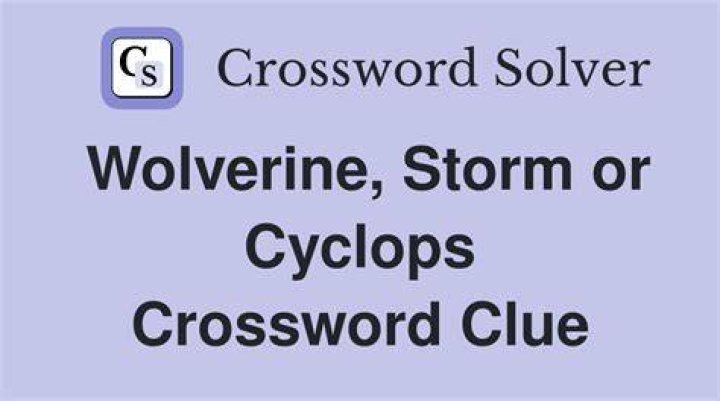 Cyclops and Wolverine, for two Crossword Clue