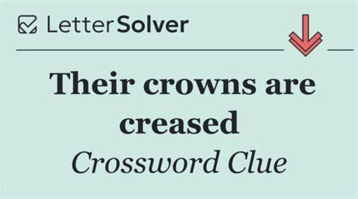 De-creased Crossword Clue