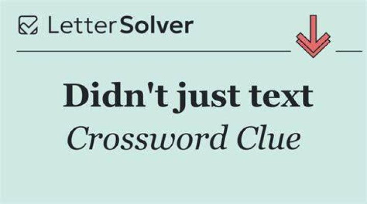 Didn’t just float Crossword Clue