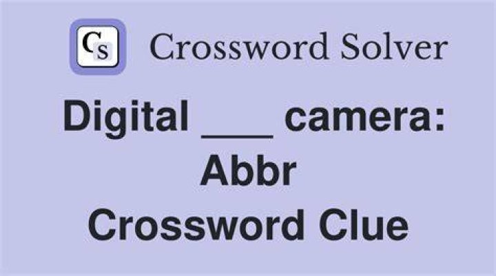 Digital photo add-on Crossword Clue
