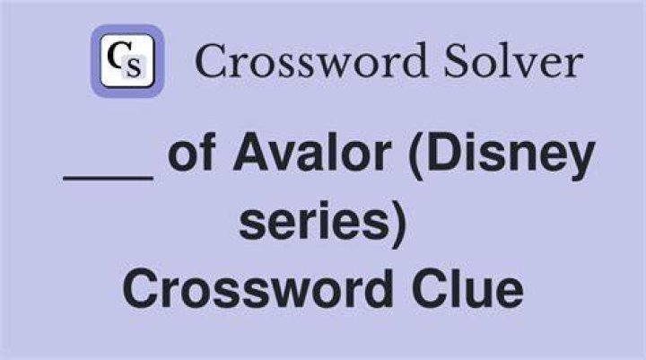 Disney’s “___ of Avalor” Crossword Clue