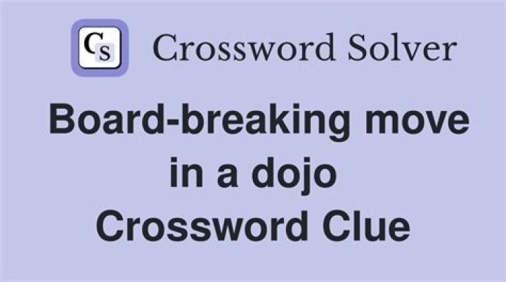 Disruptive board move Crossword Clue