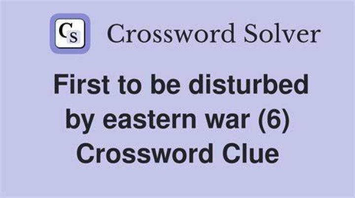 Disturbed states Crossword Clue