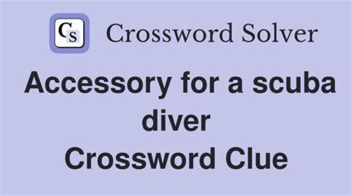 Diver’s accouterments Crossword Clue