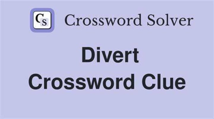 Divert Crossword Clue