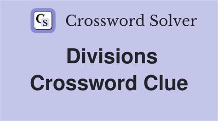 Divisions for weightlifters Crossword Clue