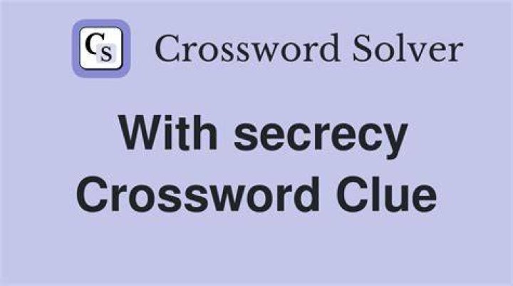 Doc. to ensure secrecy Crossword Clue