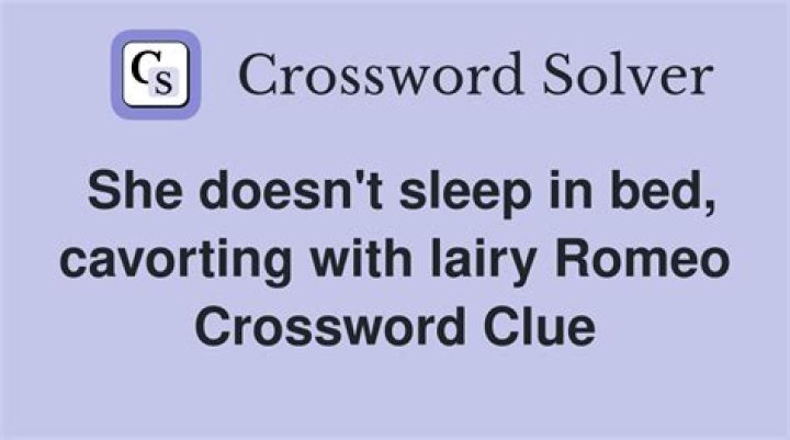 Doesn’t sleep well Crossword Clue
