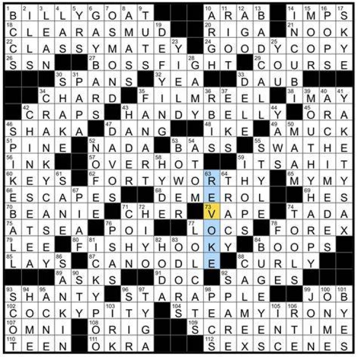 Donkeyish Crossword Clue
