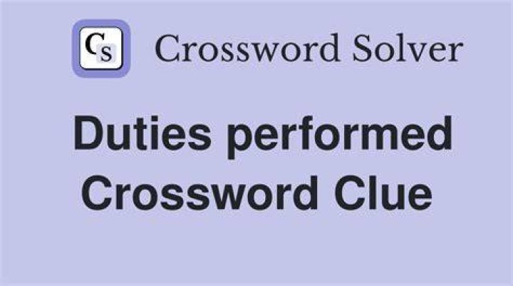 Duties imposed Crossword Clue