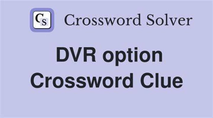 DVR manufacturer Crossword Clue