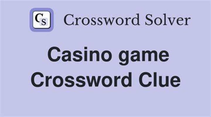 Early stop at a casino, maybe Crossword Clue