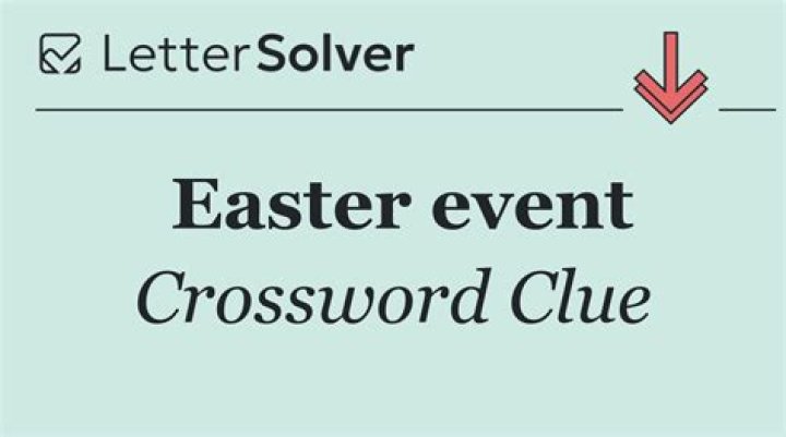 Easter starter? Crossword Clue