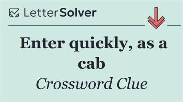 Eschews a cab, say Crossword Clue