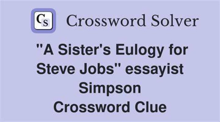 Essayist Susan Crossword Clue