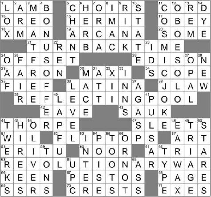 “Everything comes down to this” Crossword Clue