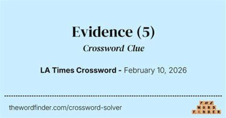 Evidence of expiration Crossword Clue