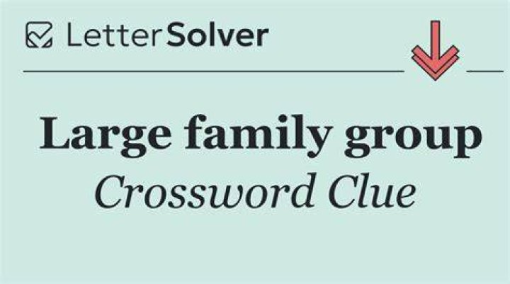 Family group Crossword Clue