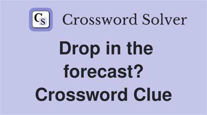 Forecast provider Crossword Clue