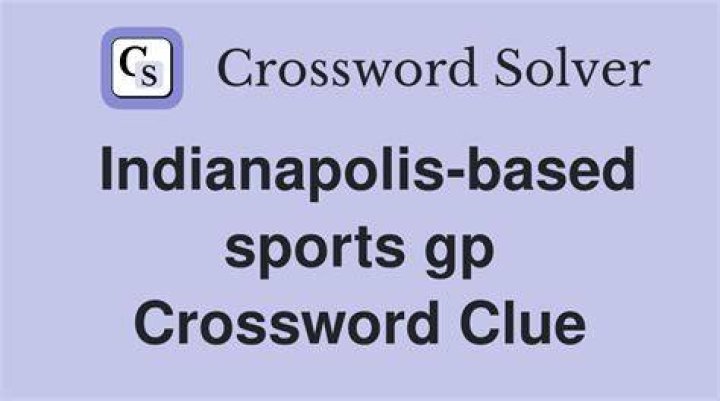 Former Indianapolis arena Crossword Clue