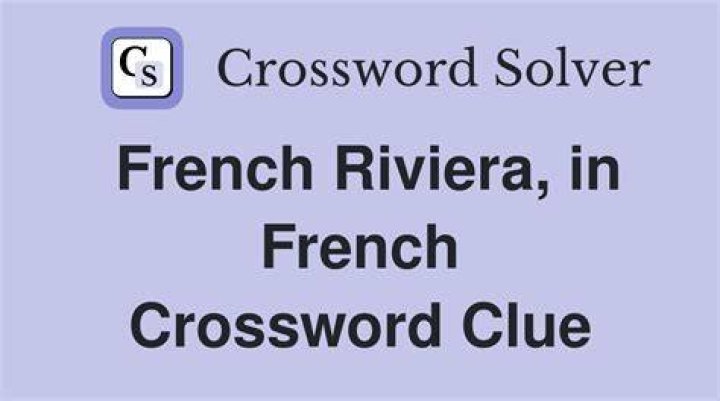 French for “bent” Crossword Clue