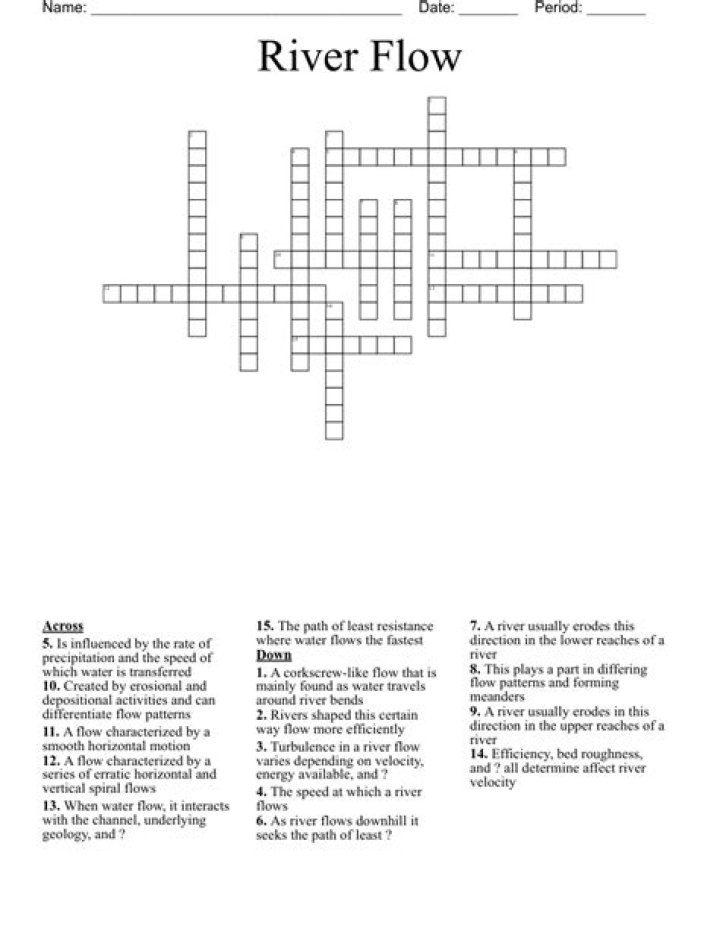 French river to the English Channel Crossword Clue