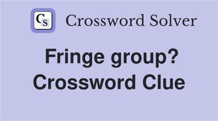 Fringe Crossword Clue