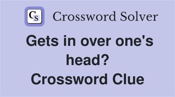 Gets a head? Crossword Clue