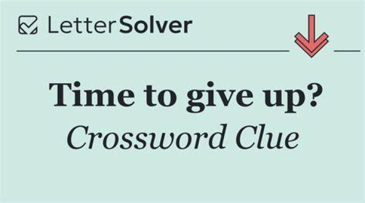 Give for a time Crossword Clue