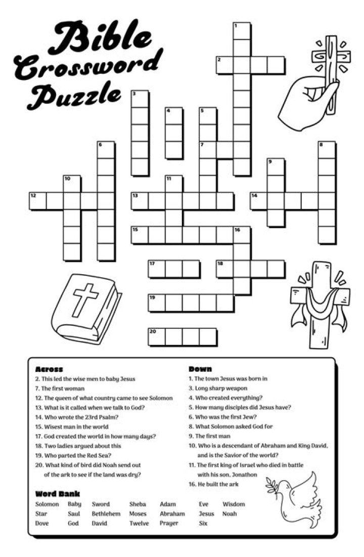 “Golden” things in the Bible Crossword Clue