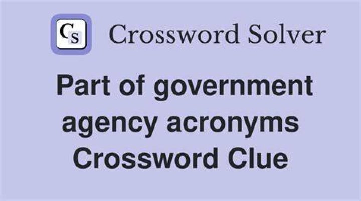 Government in power Crossword Clue