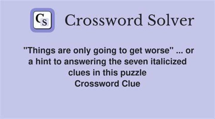 Gradually fix something … or what to do to understand this puzzle’s italicized clues? Crossword Clue