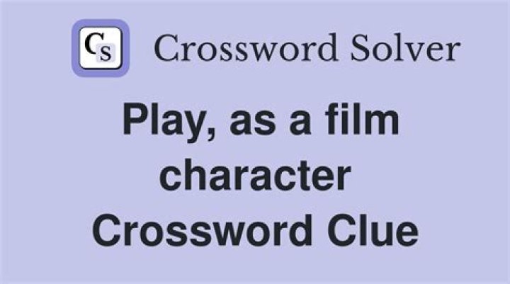 Green film character Crossword Clue