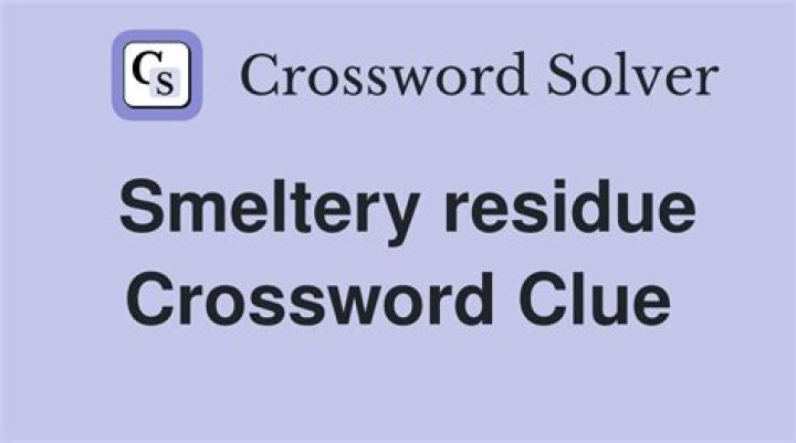 Gritty residue in a chimenea Crossword Clue