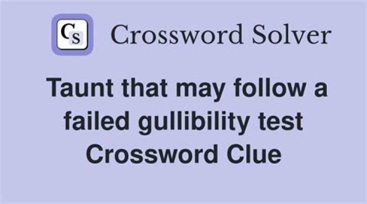 Gullibility based on inexperience Crossword Clue