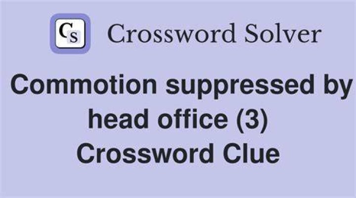 Head to the office? Crossword Clue