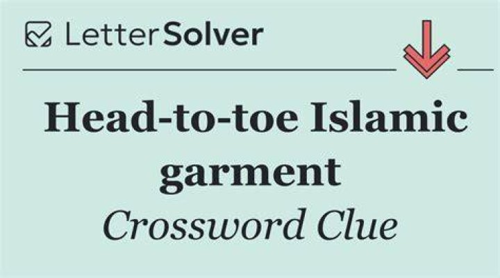 Head-to-toe garment Crossword Clue