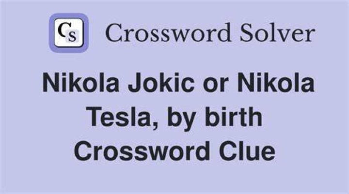 Henry Ford or Nikola Tesla Crossword Clue