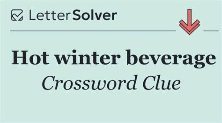 Hot boozy beverage Crossword Clue