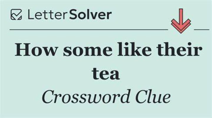 How some like their café Crossword Clue
