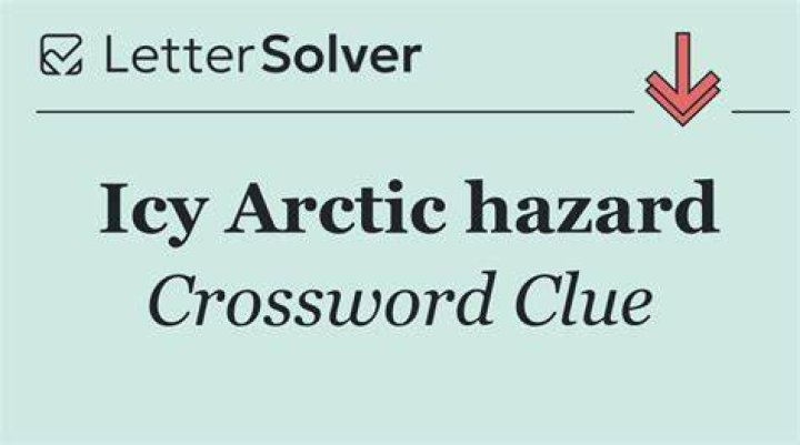 Icy ocean hazards Crossword Clue