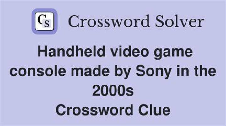 IGN’s #1 Video Game Console of All Time Crossword Clue