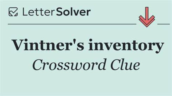 Ignore what you have in reserve while taking inventory? Crossword Clue