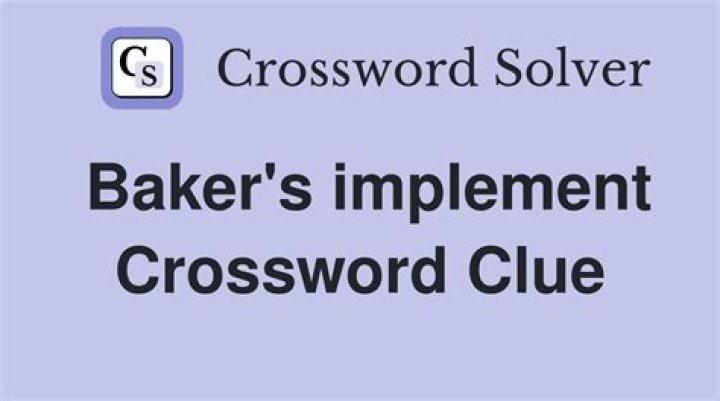 Implement with a blade Crossword Clue