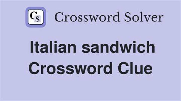 Ingredient in an Italian sandwich Crossword Clue