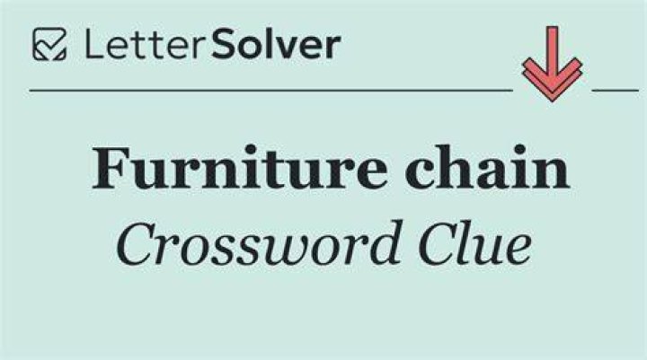 International furniture chain Crossword Clue