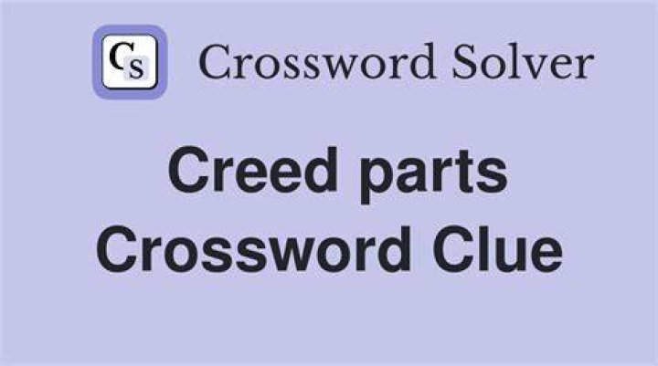Interpret the parts of Crossword Clue
