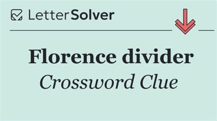 It flies around Florence Crossword Clue